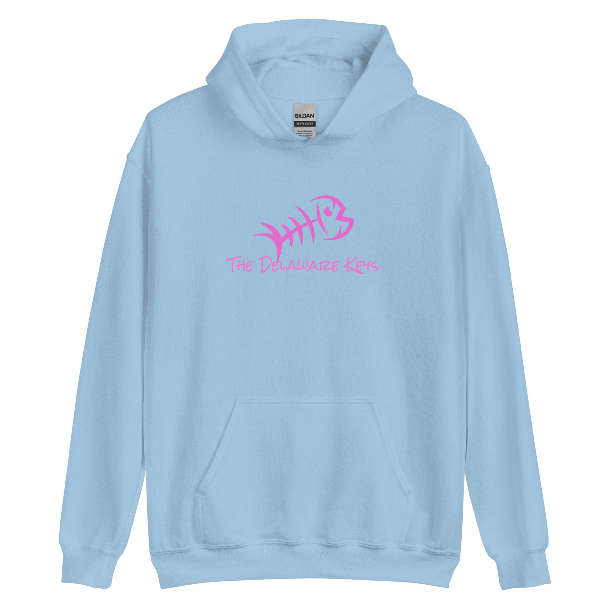 Pink Bonefish Unisex Hoodie