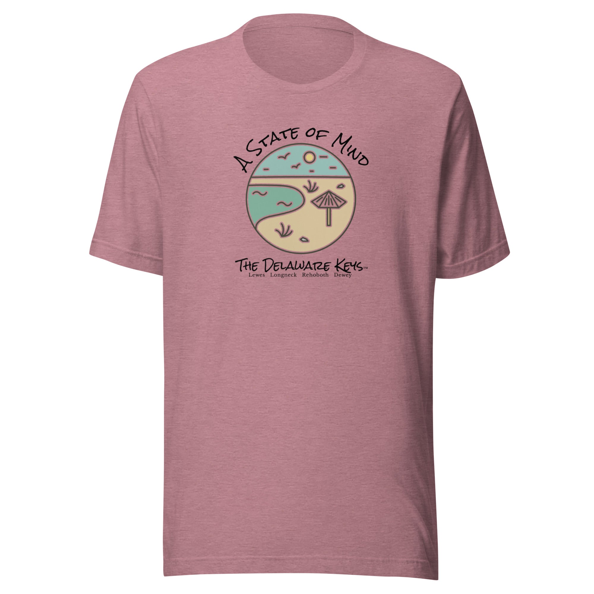 Delaware Keys A State of Mind Unisex t-shirt