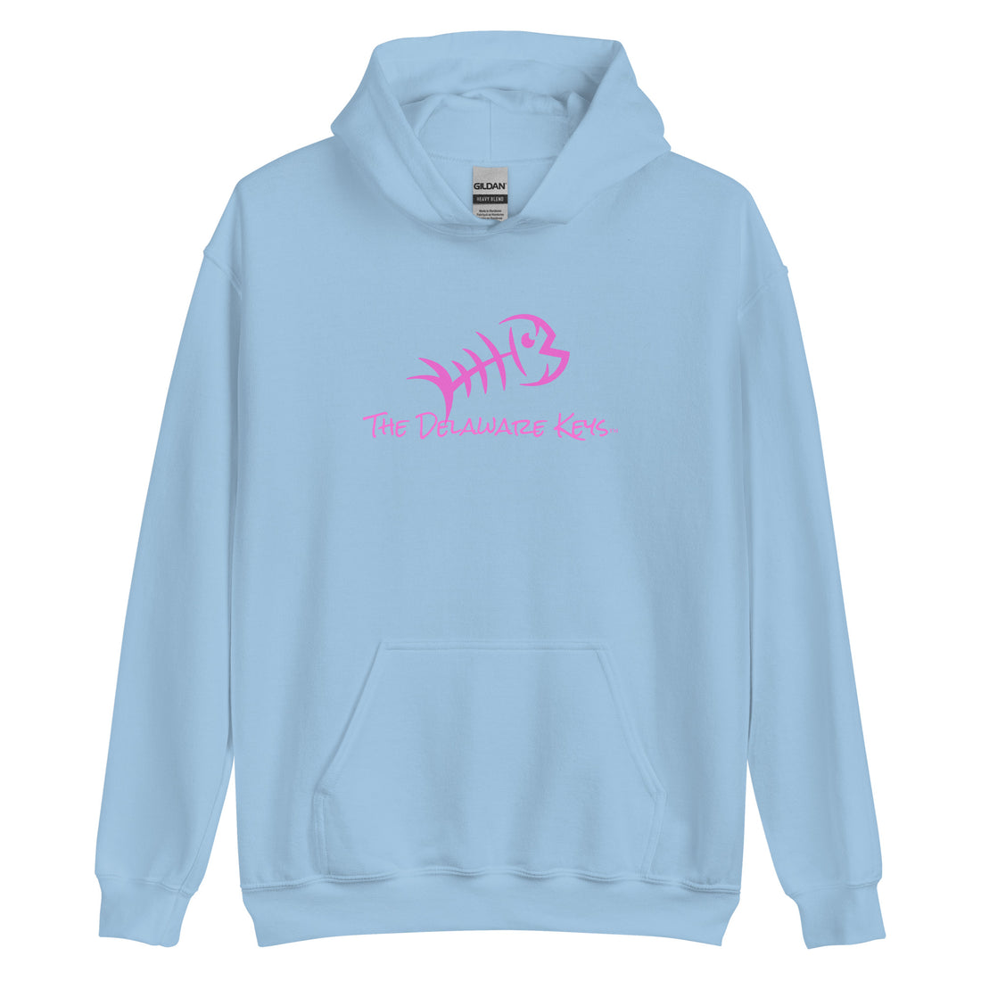 Pink Bonefish Unisex Hoodie