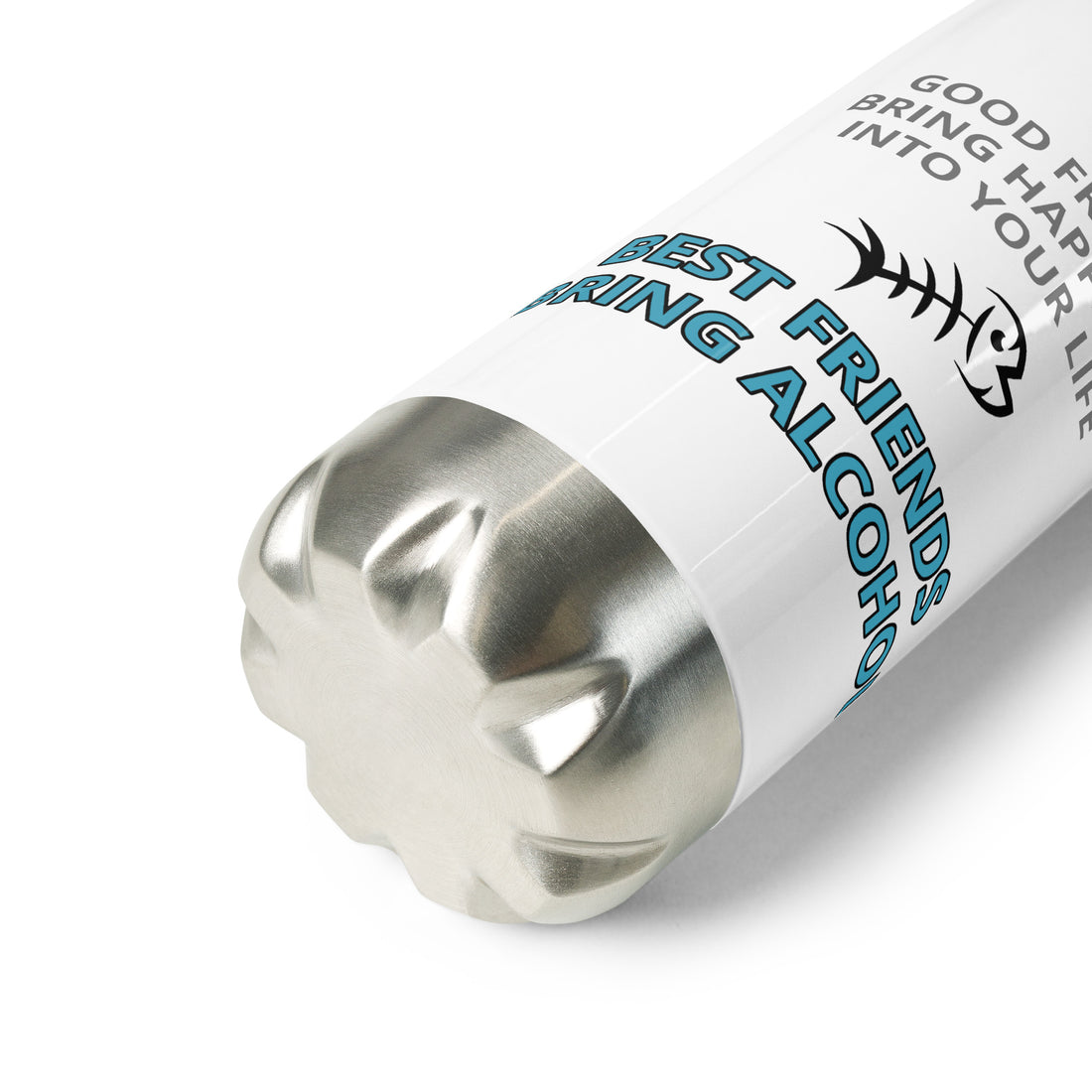 Happiness Stainless Steel Water Bottle